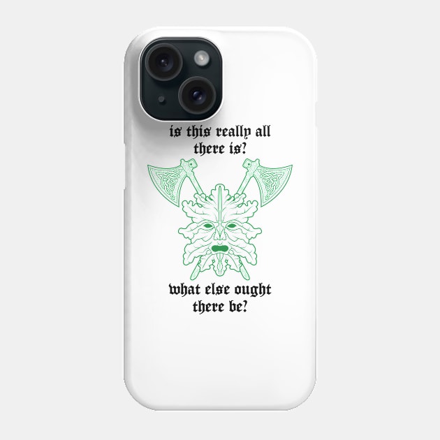 Green Knight Phone Case by Gumless