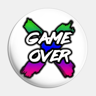 Game Over Pin