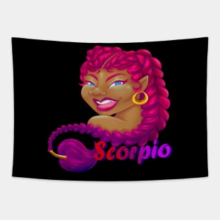 Scorpio Zodiac sign Tapestry