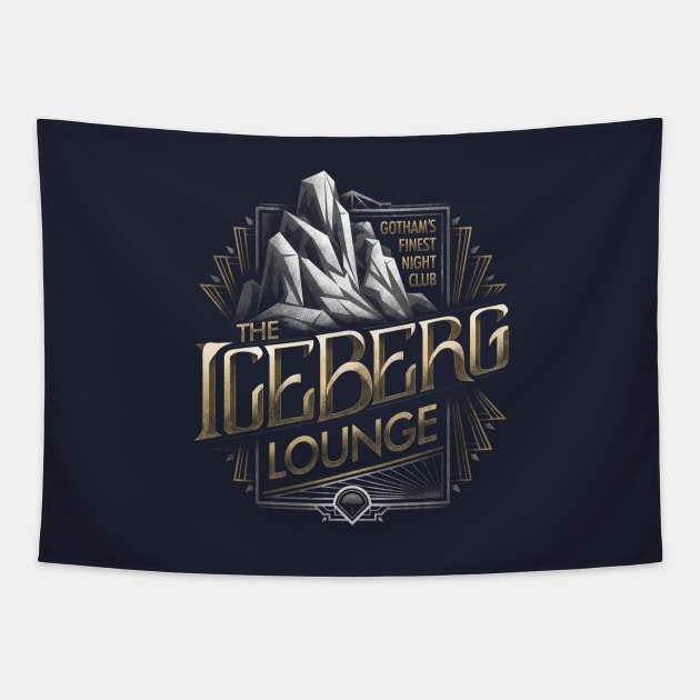 The Iceberg Lounge Tapestry by CoryFreemanDesign