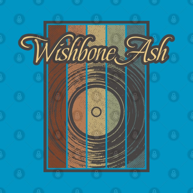 Wishbone Ash Vynil Silhouette by North Tight Rope