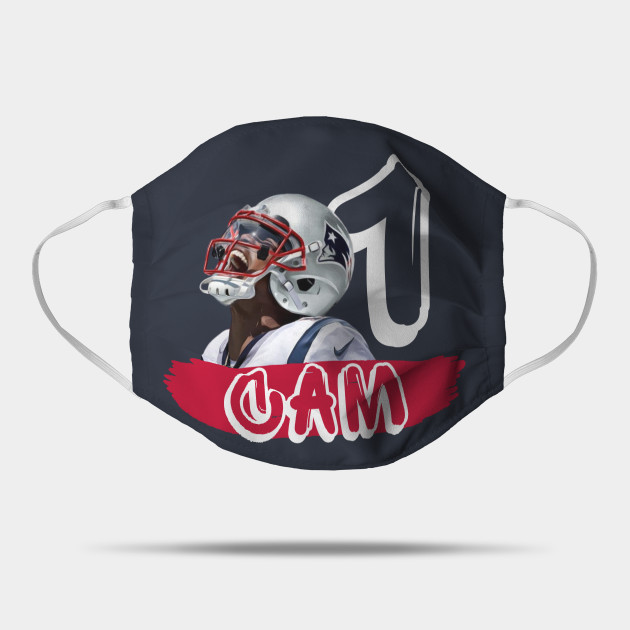 Cam Newton New England Patriots Cam Newton Mask Teepublic Au