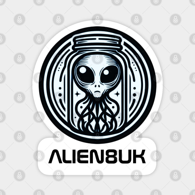 Logo and Highlighted Text Magnet by ALIEN8UK
