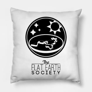 Flat Earth Society, Truth seeker, Printed Truth Gift Idea! Pillow