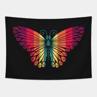 Butterfly Monarch illusion Tapestry