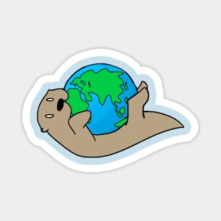 The World Otter Know Magnet