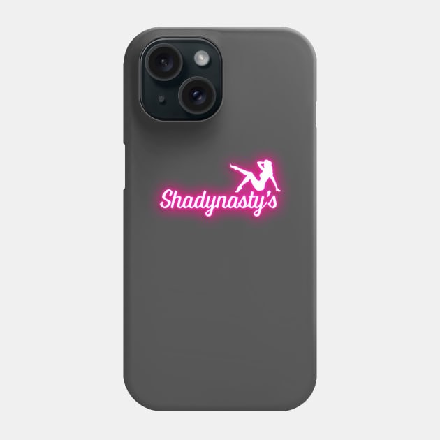 Shadynasty's Always Sunny Neon Pink Phone Case by NightMan Designs