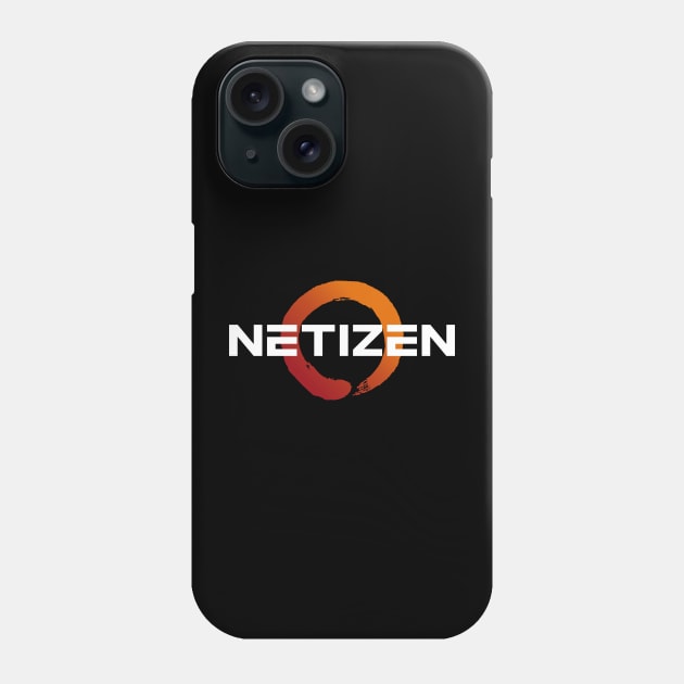 Netizen White Phone Case by ChaosKhilaf