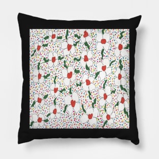Sweet Classic Floral Pattern Pillow