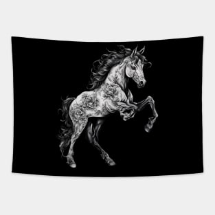 Horse Tattoo Tapestry