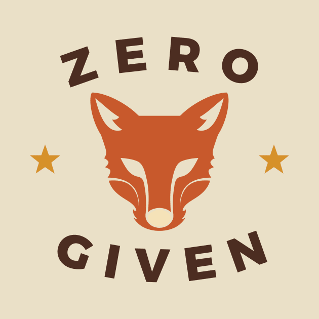 Zero Fox Given by icdeadpixels