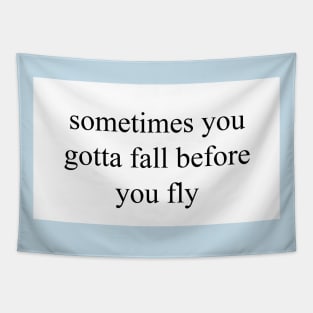 Fall Before You Fly Tapestry