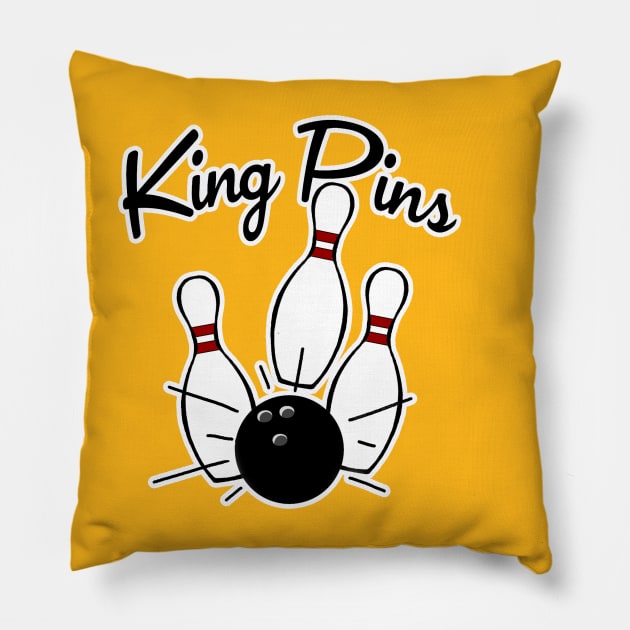 King Pins Pillow by Vandalay Industries