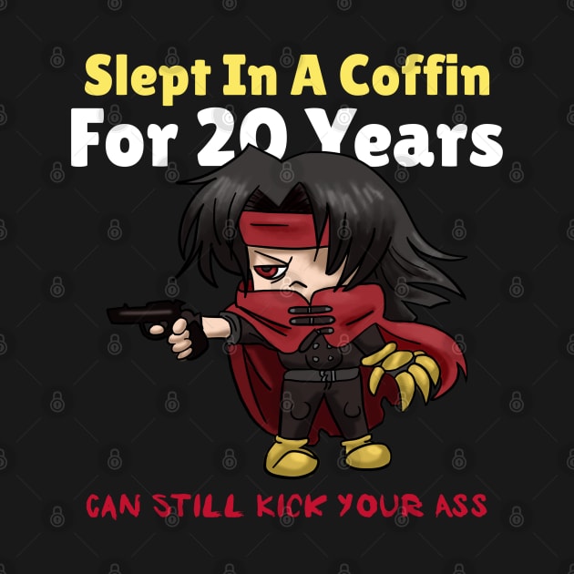 Vincent Valentine Chibi Kick Your Ass by Gamers Utopia