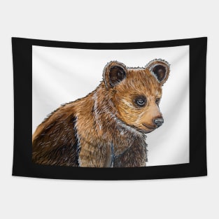 Bear cub Tapestry