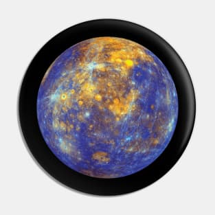 Mercury - Color augmented Pin