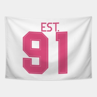 Est. 91 pink Tapestry