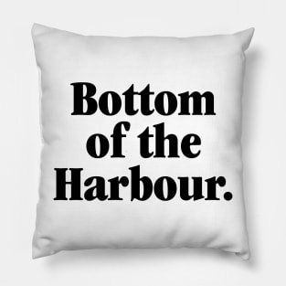 Bottom Of The Harbour - Ansett Wet TShirt Holidays Pillow