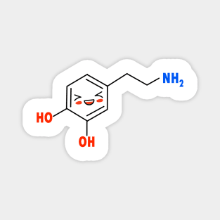 Dopamine Funny &amp; Dope Meme Chemical Structure Magnet