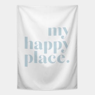 my happy place | blue Tapestry