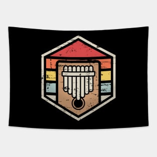 Retro Badge Kalimba Tapestry