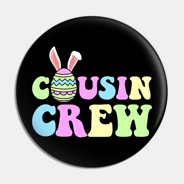 Easter Cousin Crew Family Matching Boys Girls Kids Toddlers Pin by artbooming