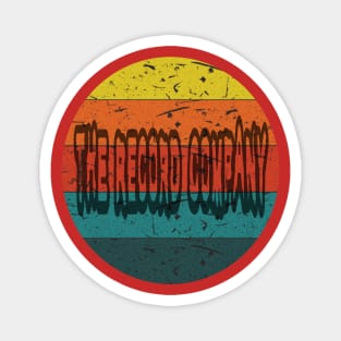 retro The Record Company Magnet