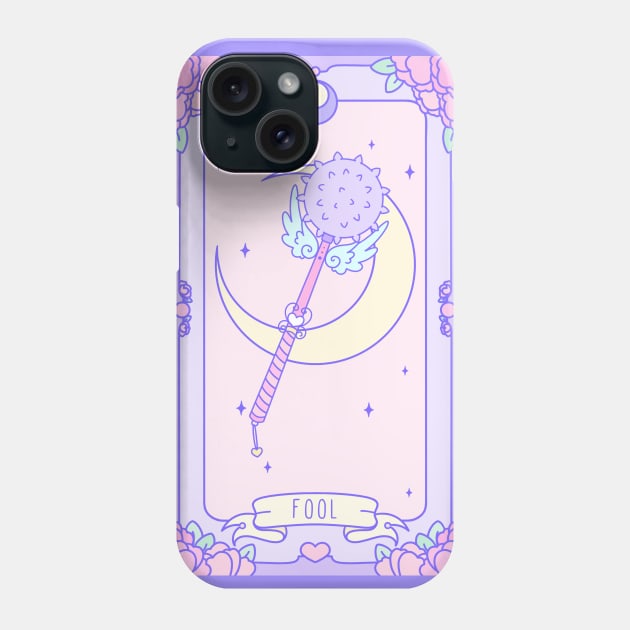 Fool - Pastel Tarot Phone Case by Cosmic Queers