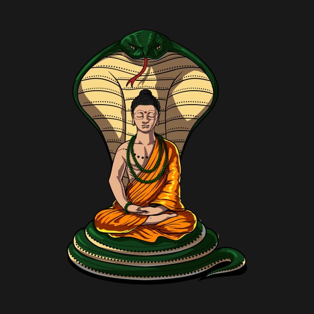 Buddha Snake by underheaven