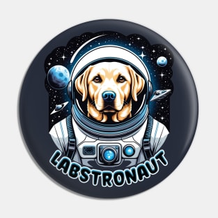 Labstronaut - Labrador in Space Pin