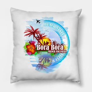 Bora Bora Polynesia Pillow