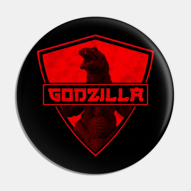 Kids Godzilla Pin by Vario Techno Official Lampung