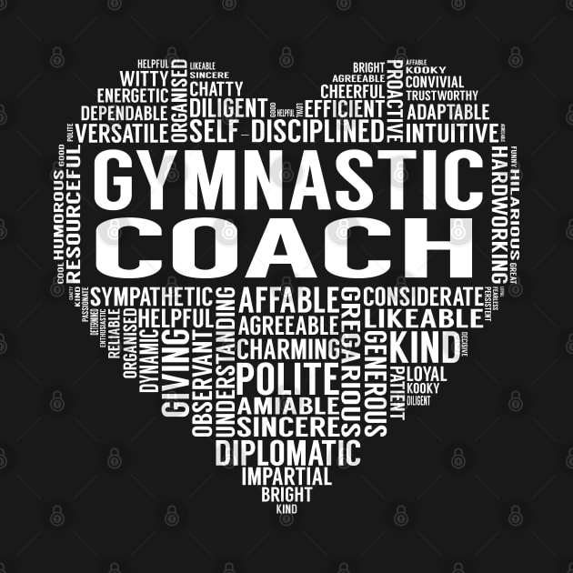 Gymnastic Coach Heart by LotusTee