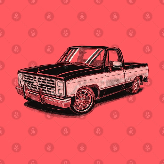 87's chevy c10 silverado by Saturasi