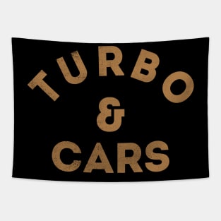 Turbo and Cars Tapestry