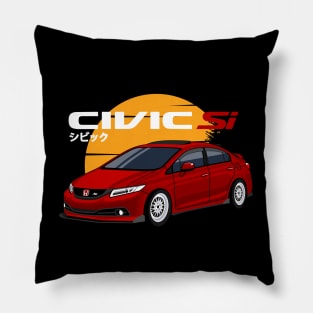 Civic SI Red Candy Pillow