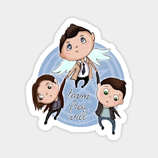 Team Free Will Magnet