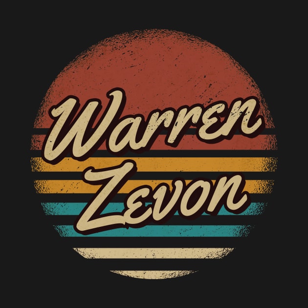 Warren Zevon Retro Style by JamexAlisa