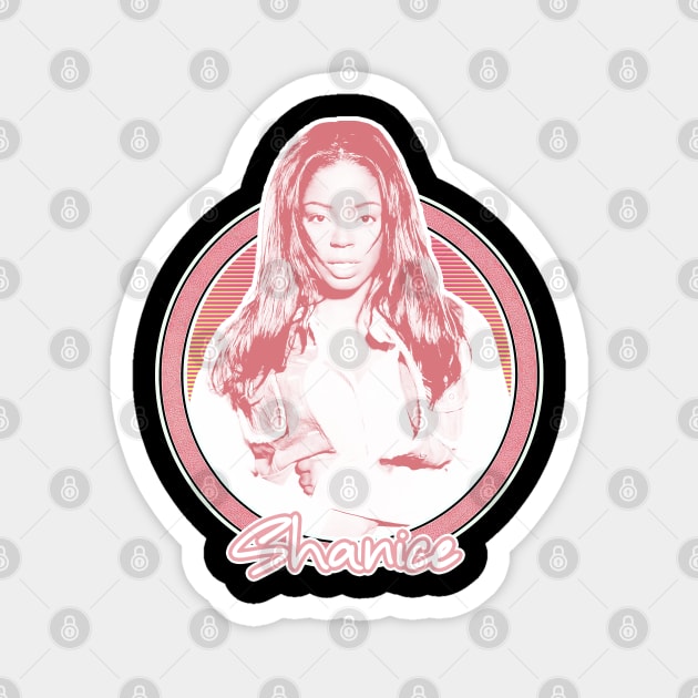 Shanice /// 90s Retro Soul Fan Design Magnet by DankFutura