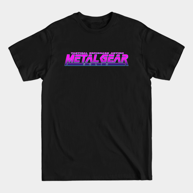 Metal Gear Retro - Metal Gear Solid - T-Shirt