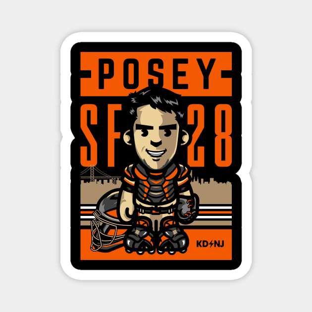 Posey SF28 Magnet by KDNJ