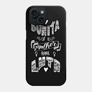 Beautiful is the woman who fights Phone Case