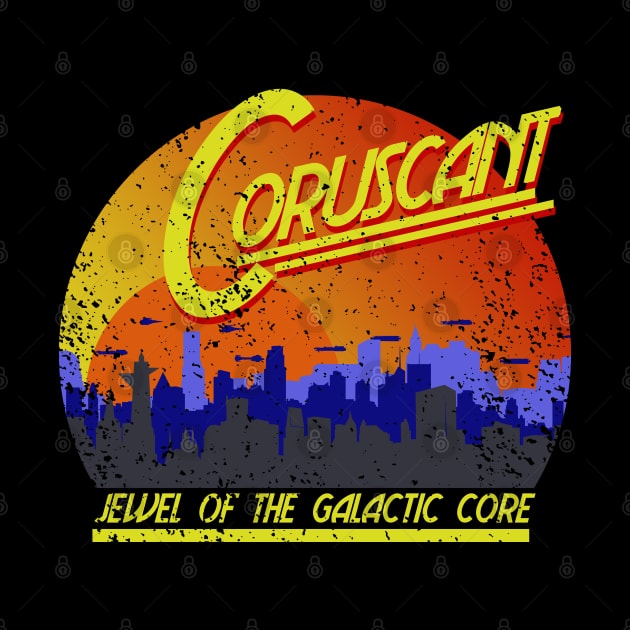 Coruscant Badge by PopCultureShirts