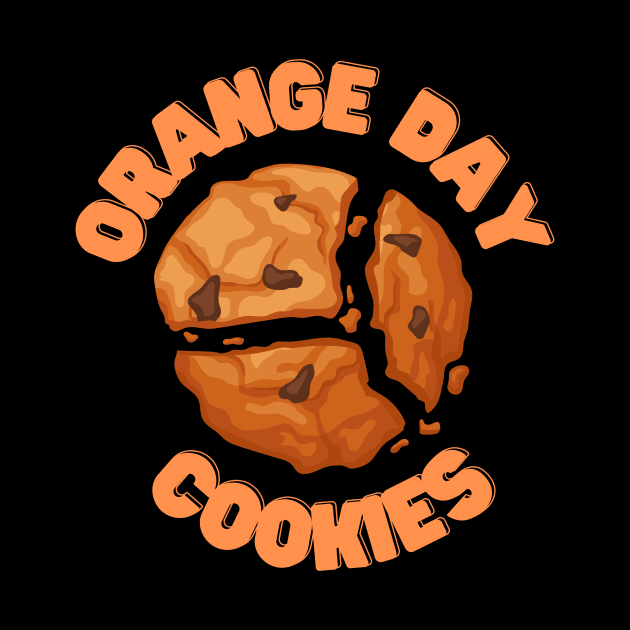 Special orange day cookies by My own pop