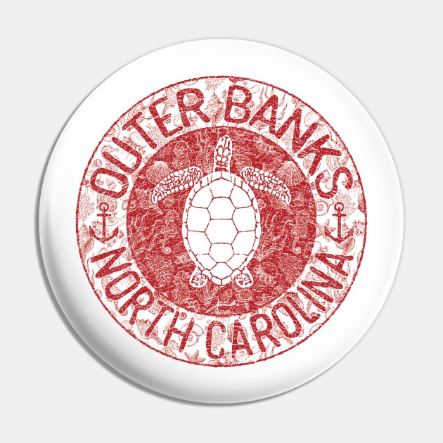 Outer Banks, North Carolina, Sea Turtle Pin by jcombs