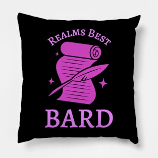 Realms Best Bard Pillow