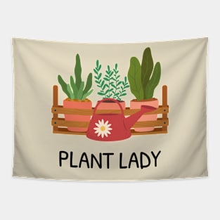 Pot Plant Lady Tapestry