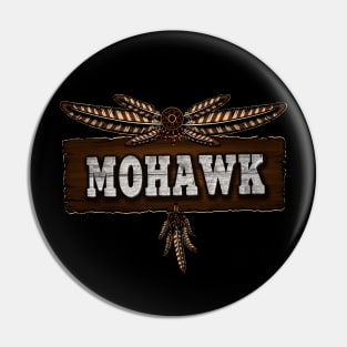 Mohawk People Pin