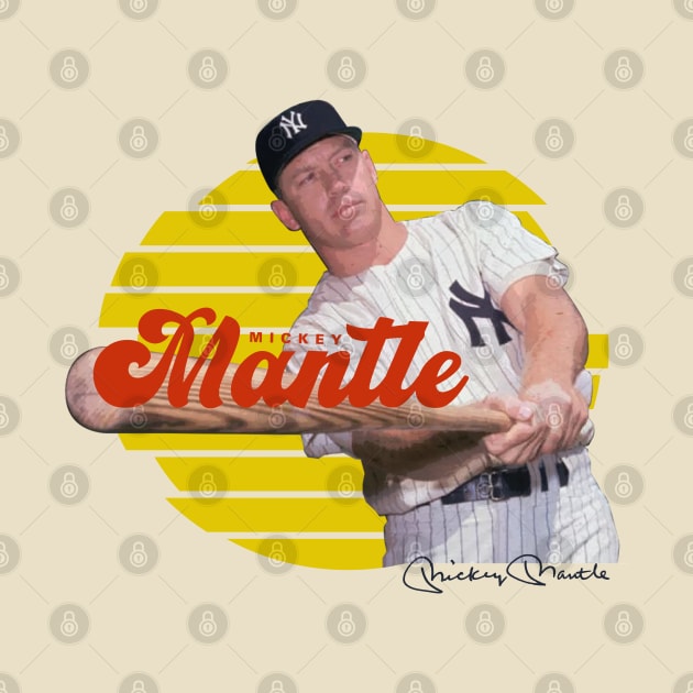 Mickey Mantle by Juantamad