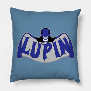 Retro Ranger Logo - Blue Pillow